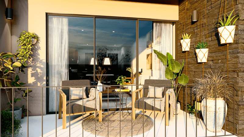 Maralta - Balcón privado